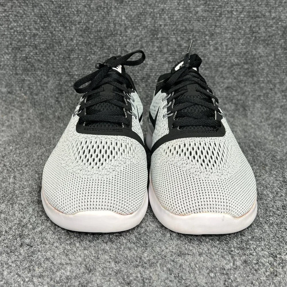Nike Free RN Running Shoes Youth Size 7 White Black‎ Athletic Training Sneakers